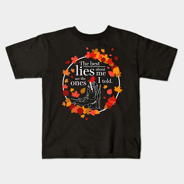 The best lies about me Kids T-Shirt by Chocowawa